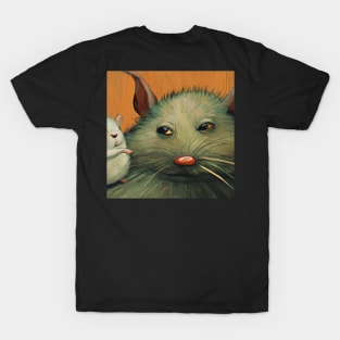 scheming gray mouse T-Shirt